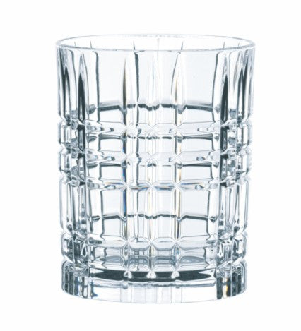 Geometric Glass Tumbler – Set of 4