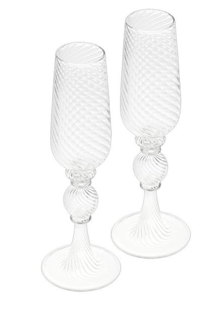 Tourbon Champagne Flute Pair